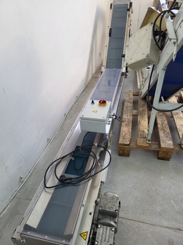 Taśmociąg Z 2500/1300/800 x 300 mm z regulacją prędkości - obrazek 3