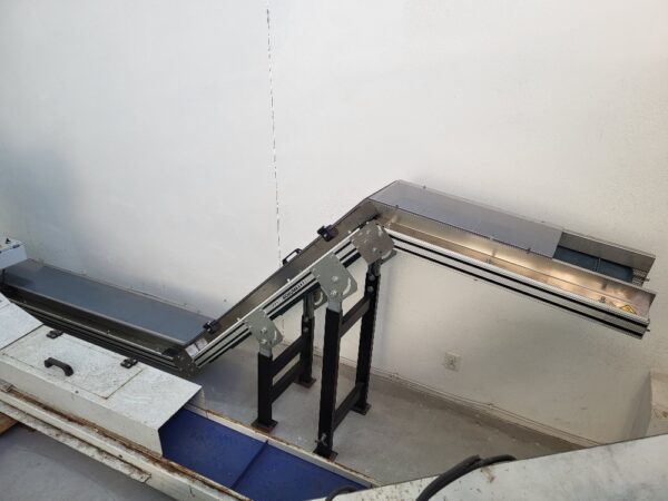 Taśmociąg Z 2500/1300/800 x 300 mm z regulacją prędkości