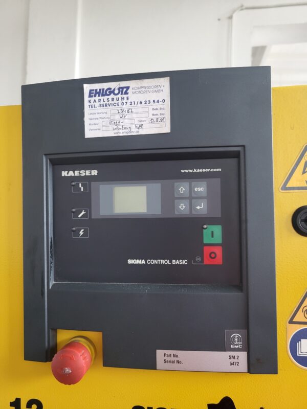 Sprężarka śrubowa, kompresor Kaeser 7,5 kW - obrazek 18