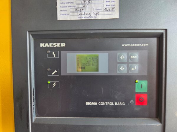 Sprężarka śrubowa, kompresor Kaeser 7,5 kW - obrazek 6