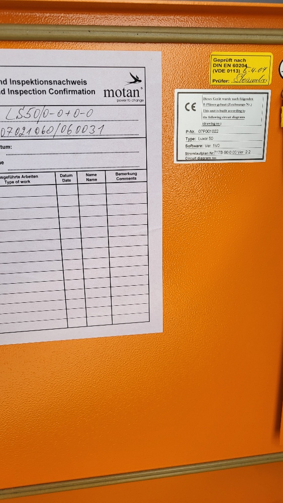 Suszarka suchego powietrza Motan Luxor LS50 z zaciągiem tworzywa - obrazek 17